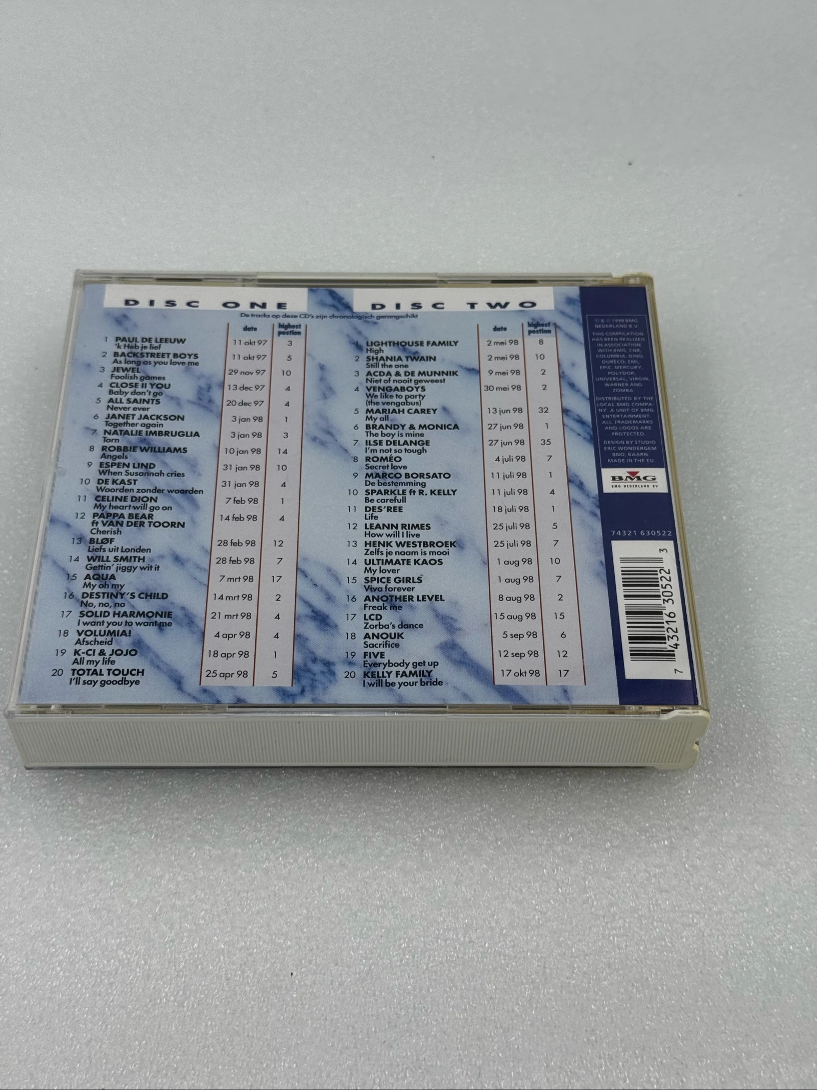 Mega Top 100 '98 - O Melhor Da TV-2CD – photo 2